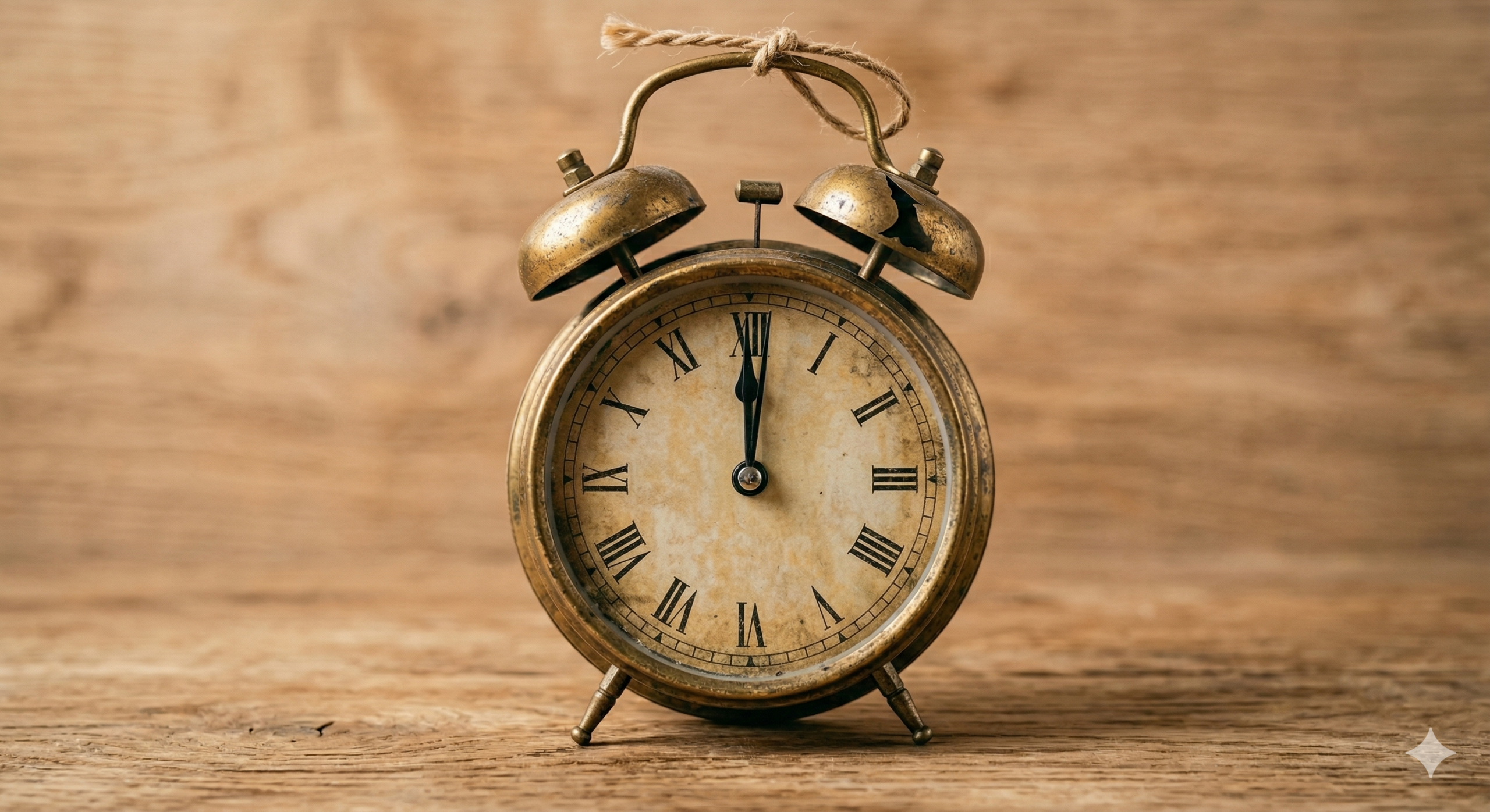 Illustration of a figure waking at dawn as golden light breaks through a window, symbolizing a spiritual awakening.